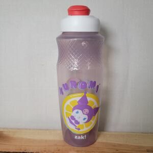 Kuromi Light Purple 30 oz Water Bottle by Zak! w/ Flip Top Lid